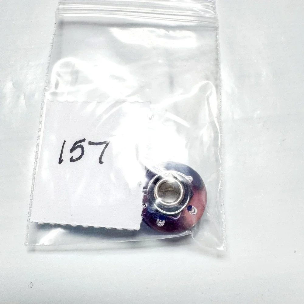 Trollbeads Retired Eye of the Cyclone Glass Bead Charm TGLBE-10143 25S‎ LAA